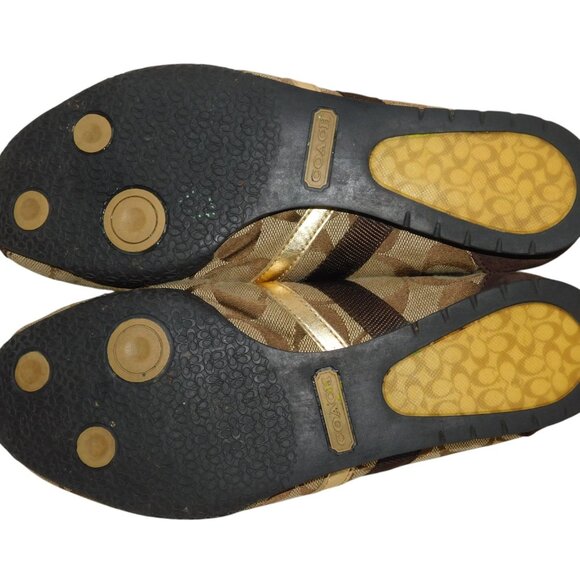 Coach Katelyn Monogram Signature Lace Up Sneakers Size 7.5M - Picture 11 of 11